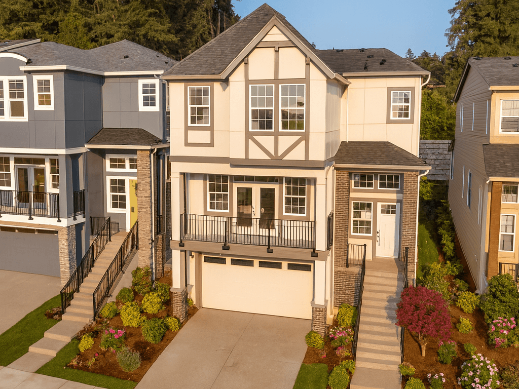 Burgundy TU - The Residences at The Vineyard: Beaverton, Oregon - Risewell Homes