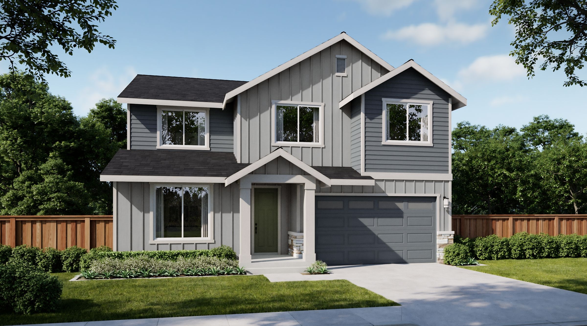 Plan 5 - Twin Trails: Federal Way, Washington - Risewell Homes