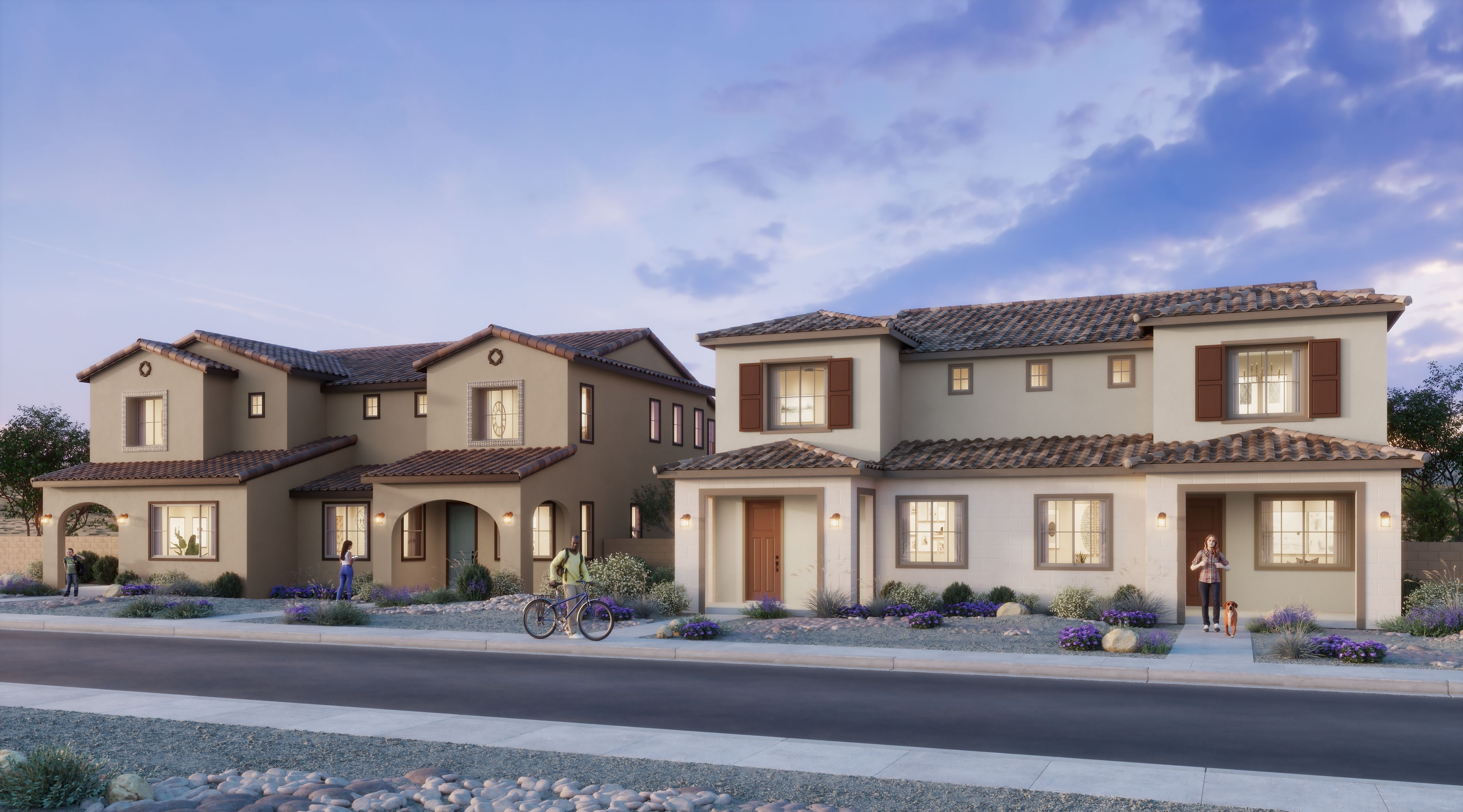 casa en The Towns at Bella Storia por Risewell Homes