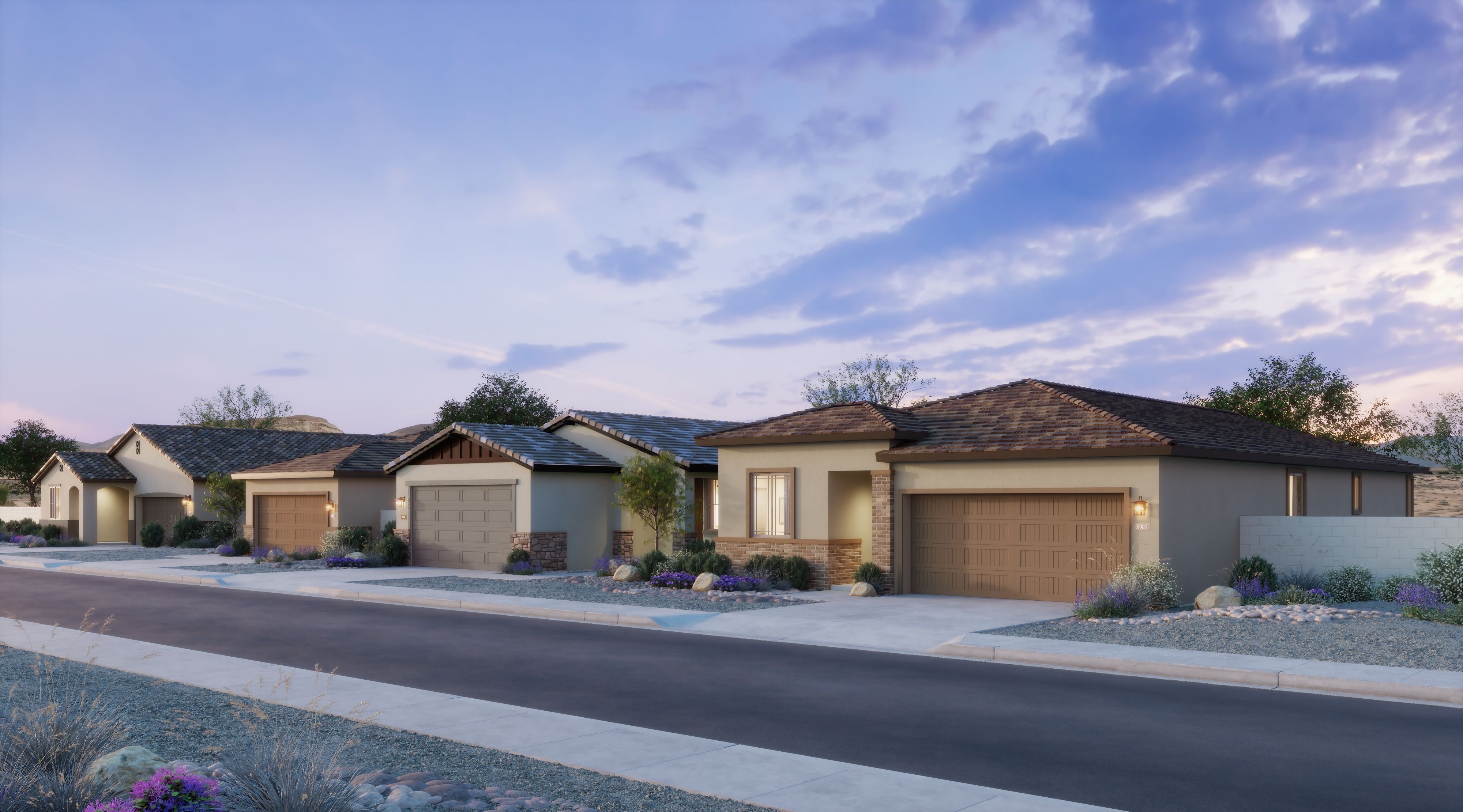 Mesquite Trails por Risewell Homes en Phoenix-Mesa Arizona