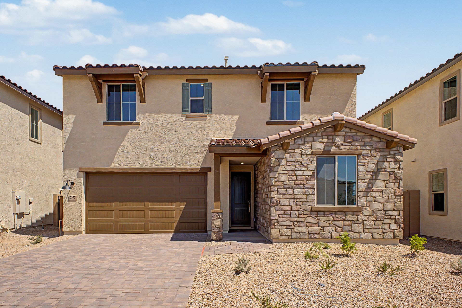 Plan 1 - The Cottages at Bella Storia: Gilbert, Arizona - Risewell Homes
