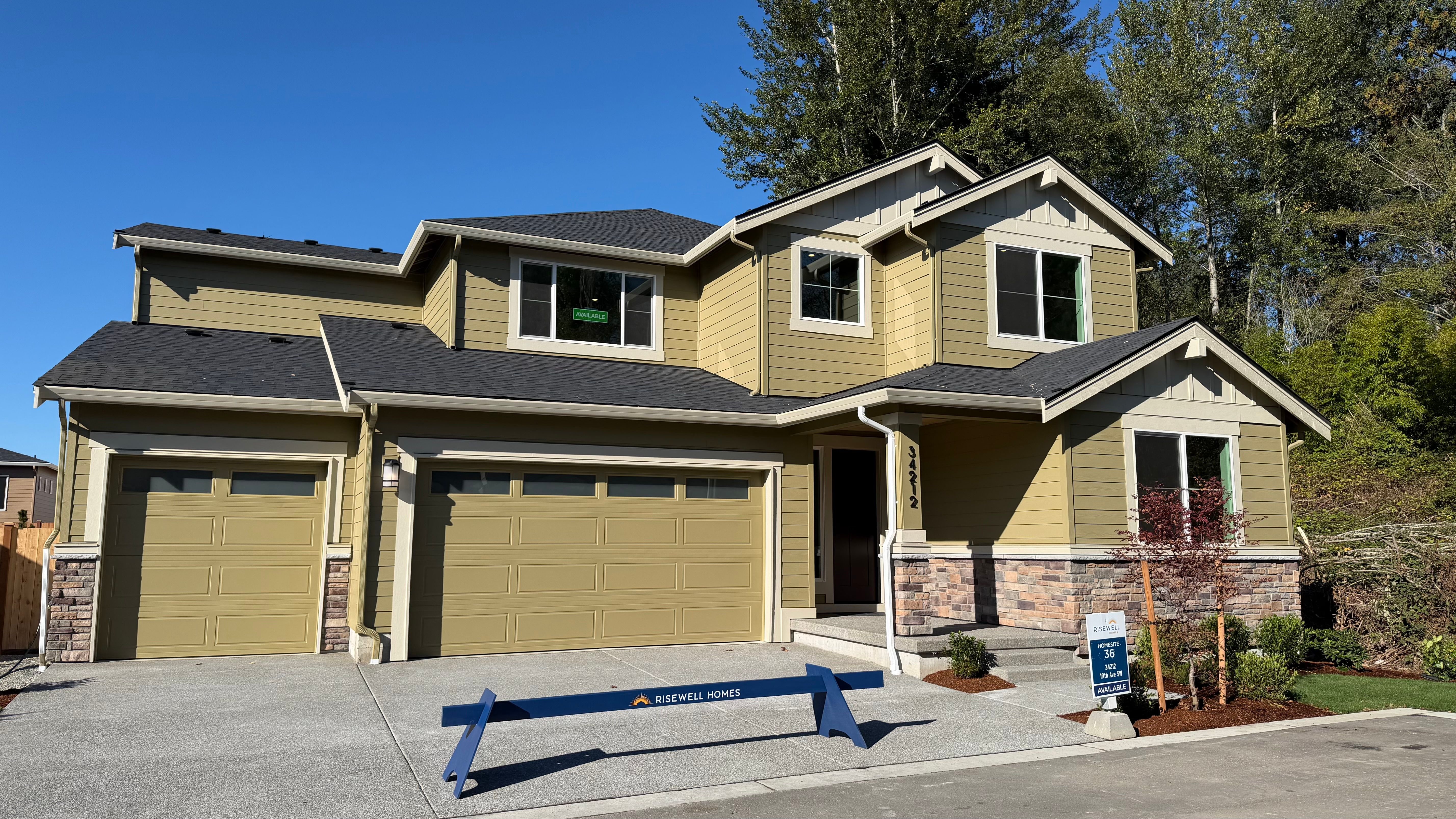 Plan 4 - Twin Trails: Federal Way, Washington - Risewell Homes