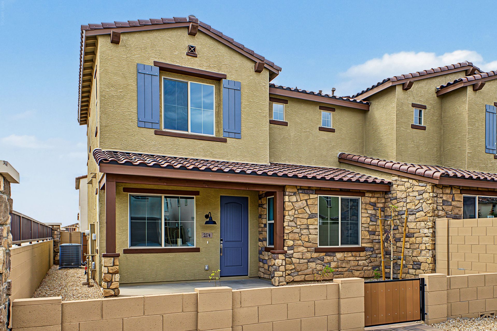 Plan 2 - The Towns at Bella Storia: Gilbert, Arizona - Risewell Homes