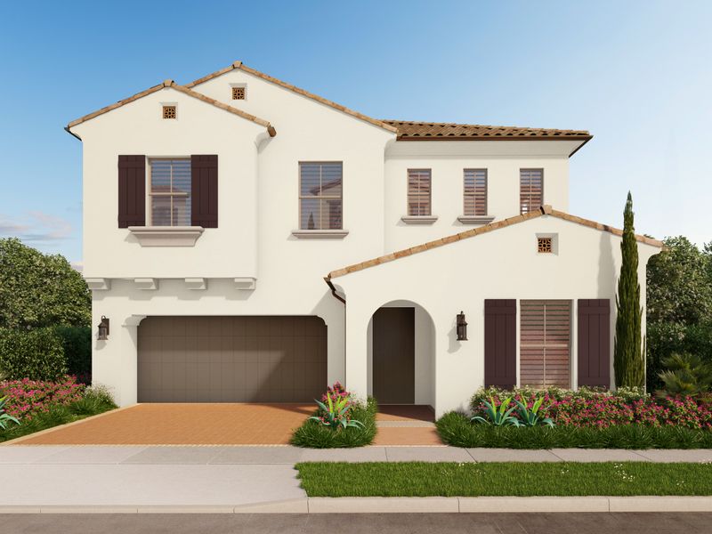 Olivewood Plan 1 by New Home Co. in Orange County CA