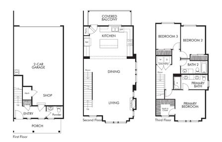 Veneto Floor Plan - New Home Co.