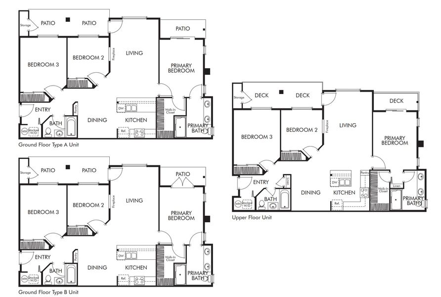Plan 6 Upper Floor by New Home Co. in Seattle-Bellevue WA