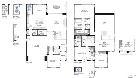 Plan 1 Floor Plan - New Home Co.