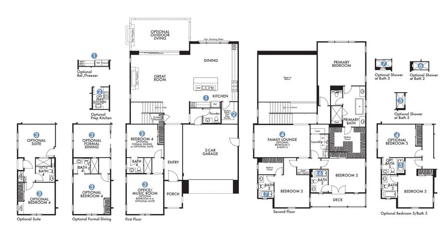 Plan 3X by New Home Co. in Orange County CA