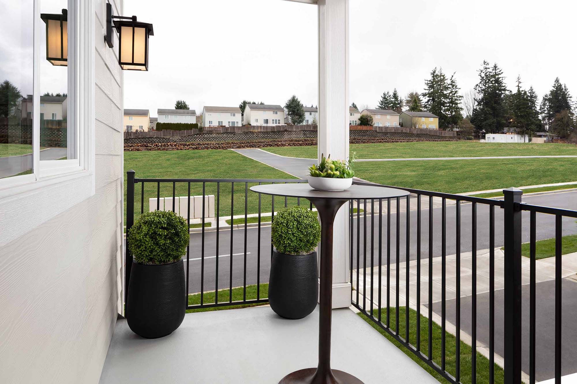 The Rows at Axiom - Belmont - Balcony - Model Photography