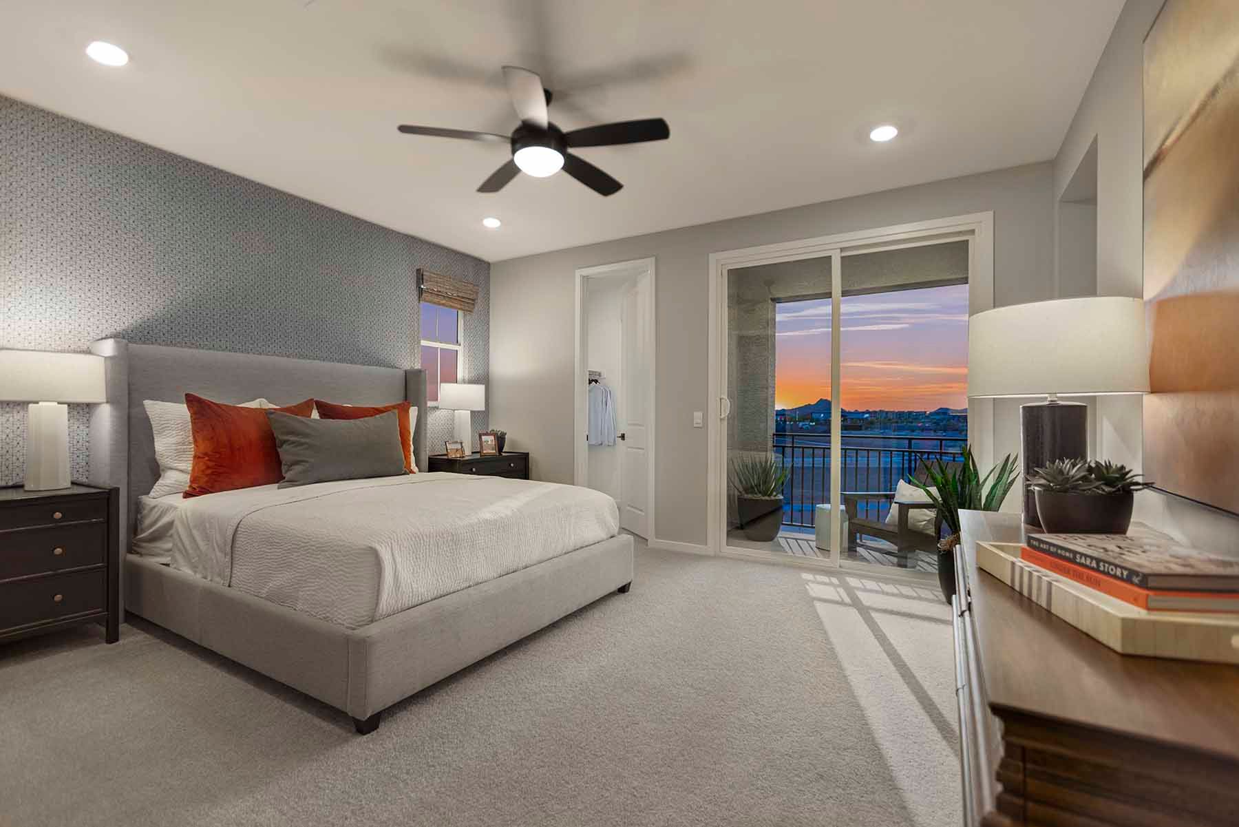 Primary Bedroom, Plan 1 at Aster