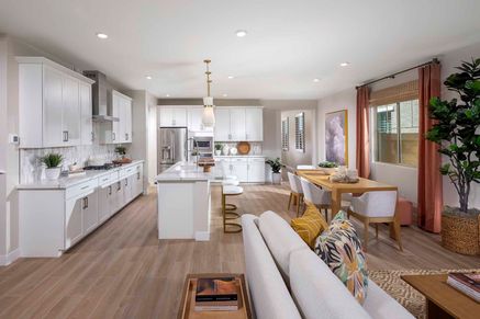 Open Floorplan of Model Plan 3 at Aster