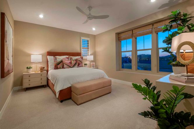 Primary Bedroom, Plan 3 at Aster at Union Park