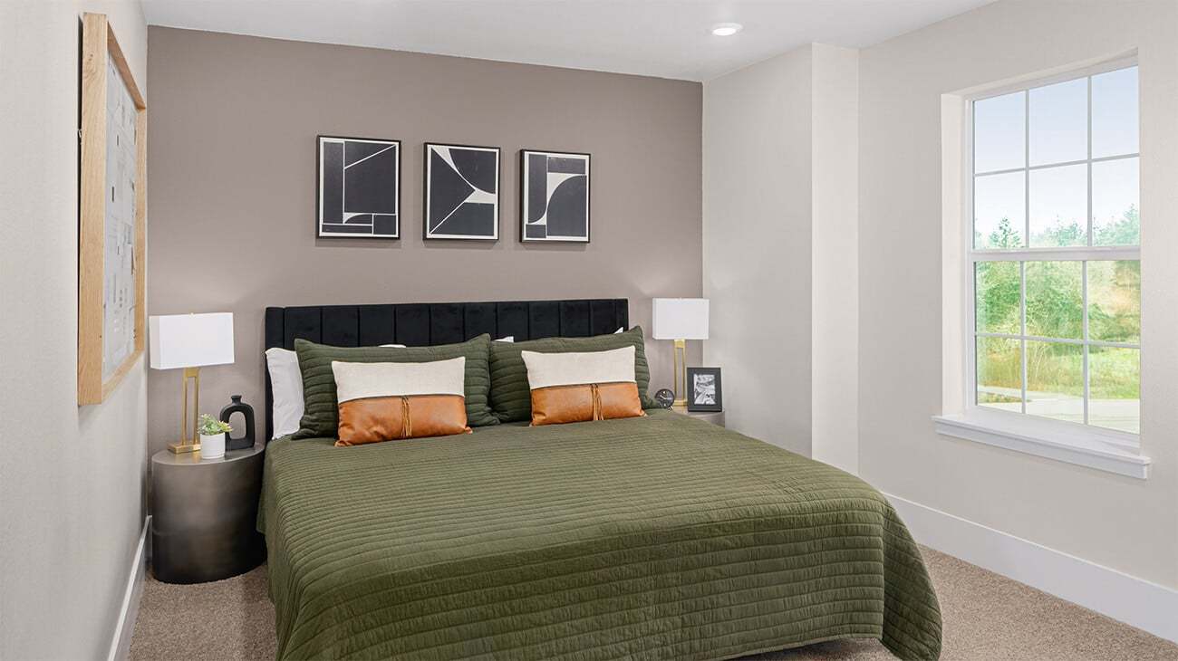 Primary Bedroom at Provence, Townes at Vineyard