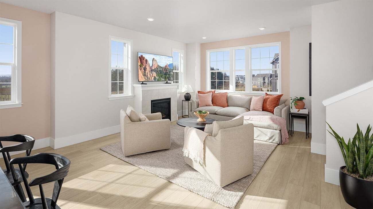 Great Room at Rhone, The Townes at The Vineyard