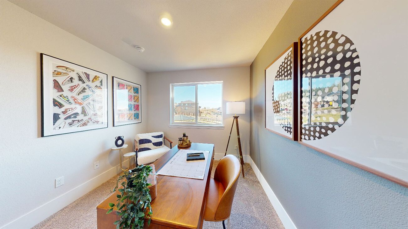 The Townes at The Vineyard - Provence - OfficeRoom - Model Photography