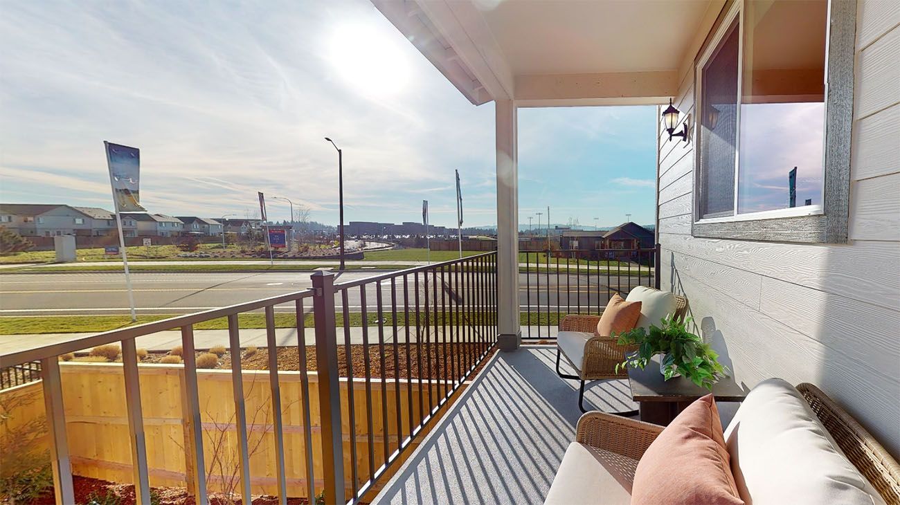 The Townes at The Vineyard - Rhone - Balcony - Model Photography