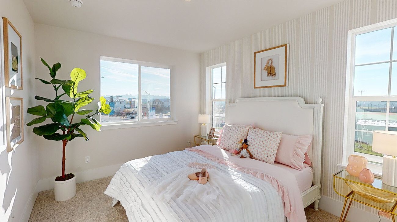 The Townes at The Vineyard - Rhone - Bedroom 2 - Model Photograph