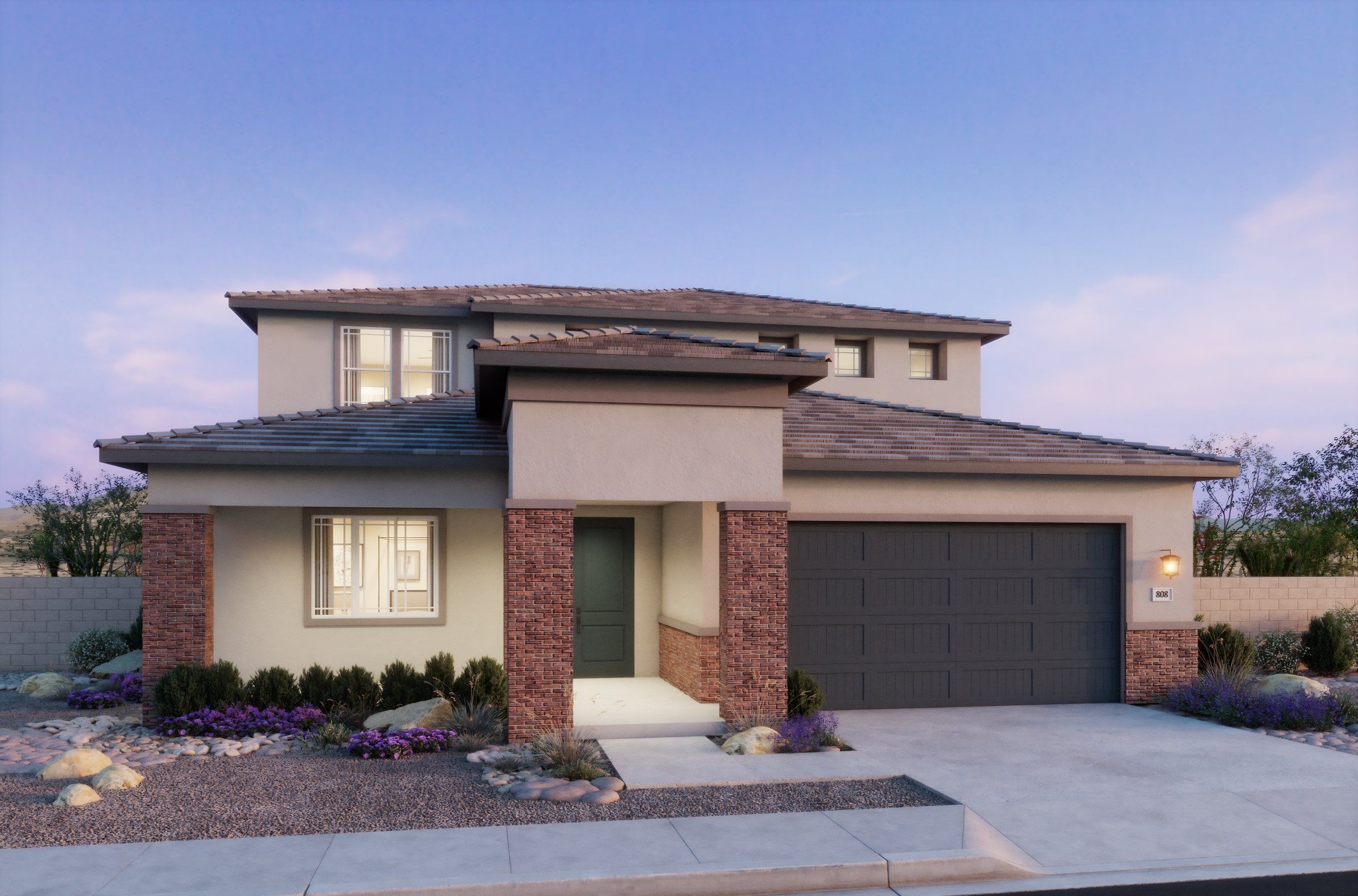 Estates at Frontera - Plan 4504 Elevation C - Renderings