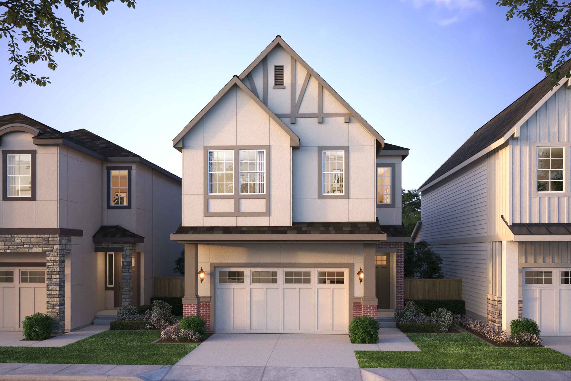 The Residences at The Vineyard - St. Helena - Tudor Rendering