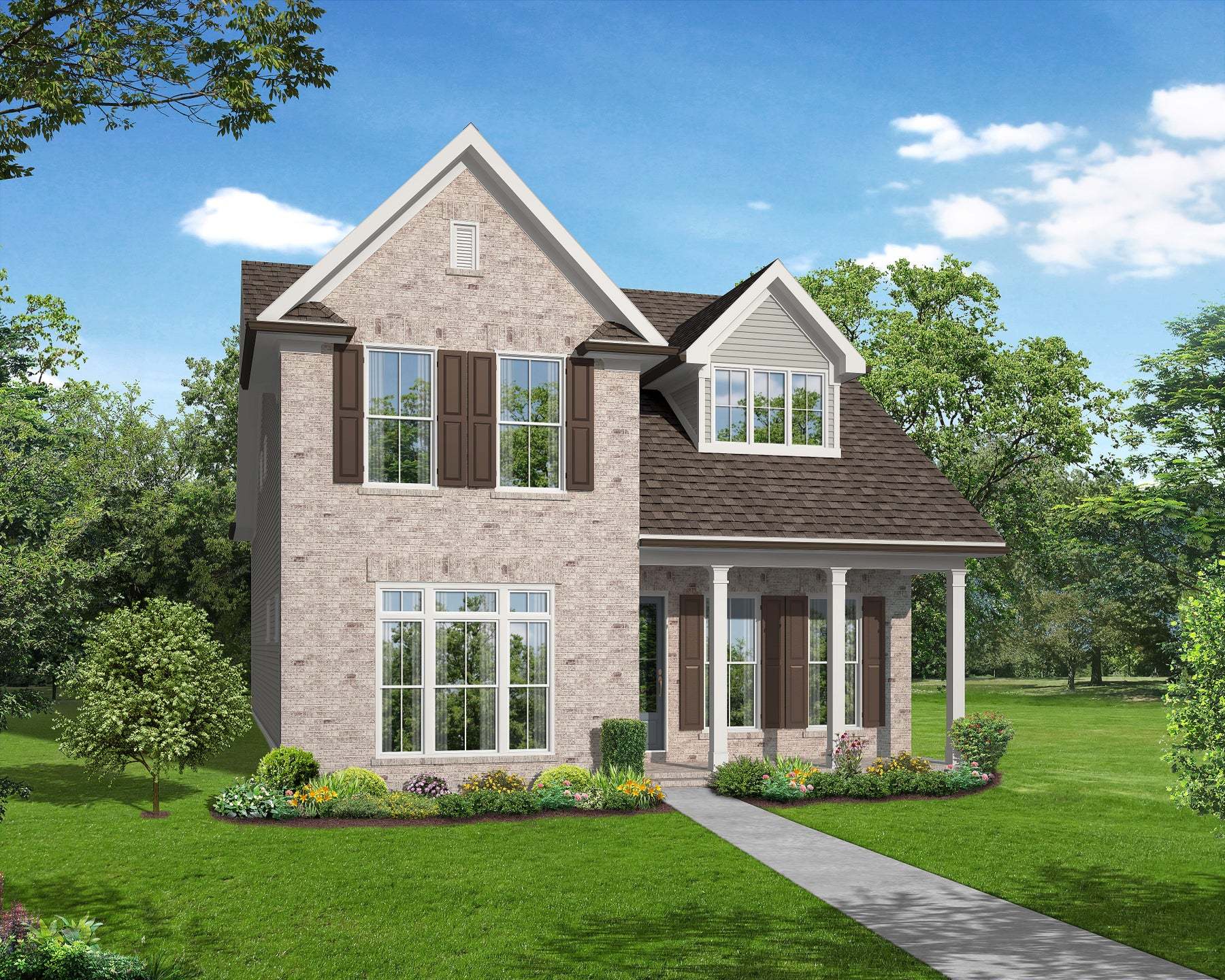 The Hillsdale floor plan