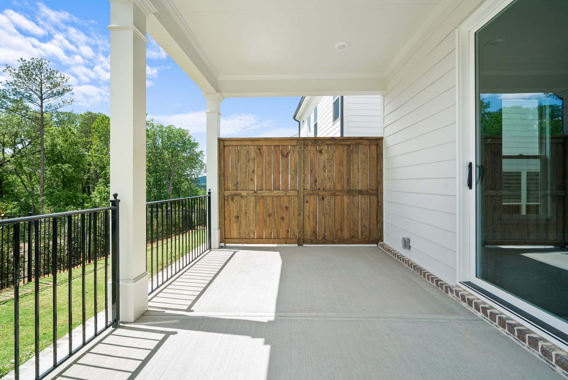 Rear Covered Porch