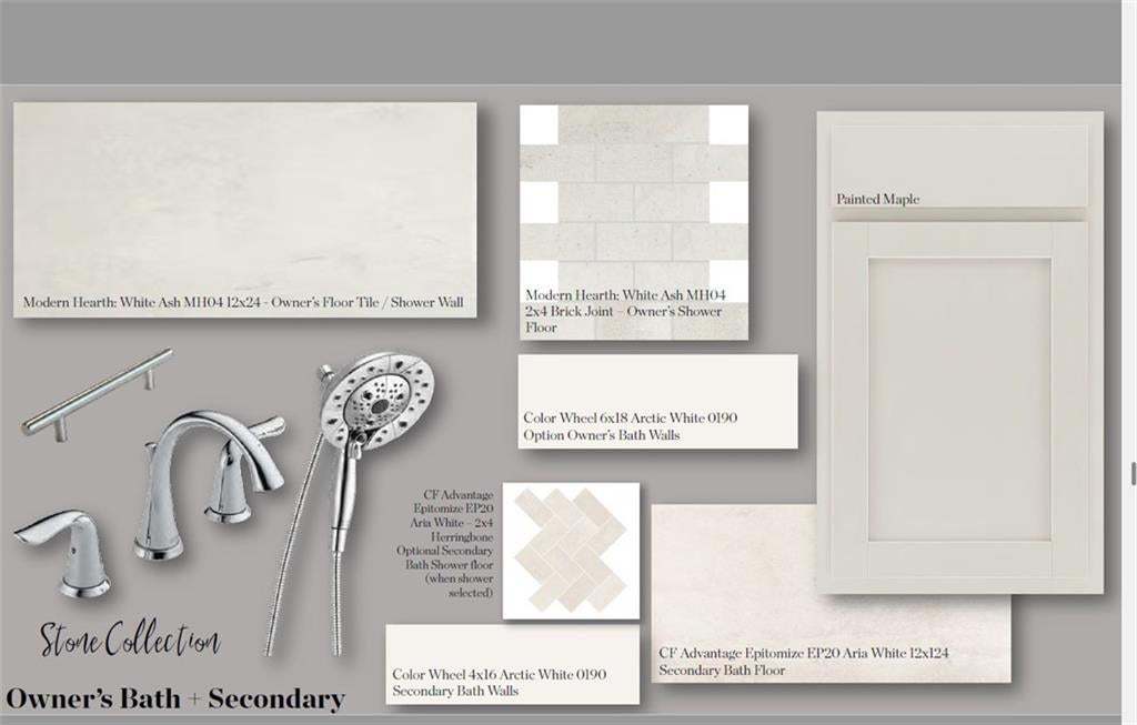 Design features for primary and secondary baths.