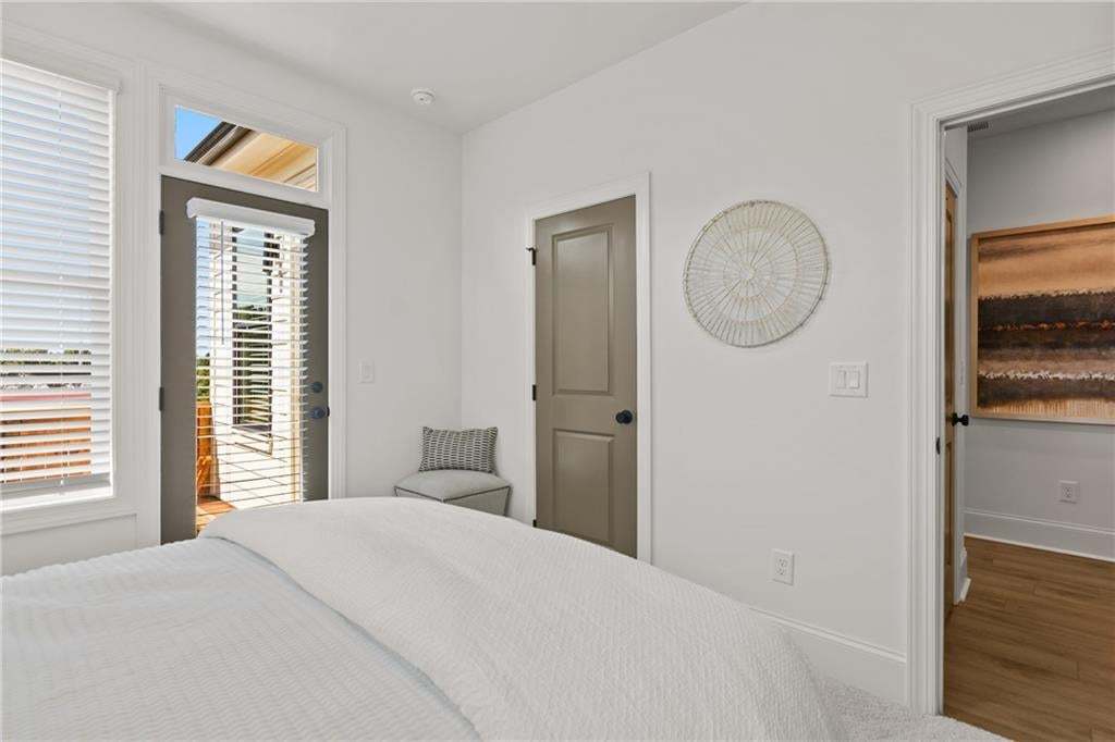 Secondary bedroom. *Photos are not the actual unit. Decorated model home photos used.