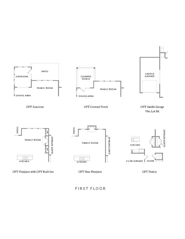 Options - First Floor