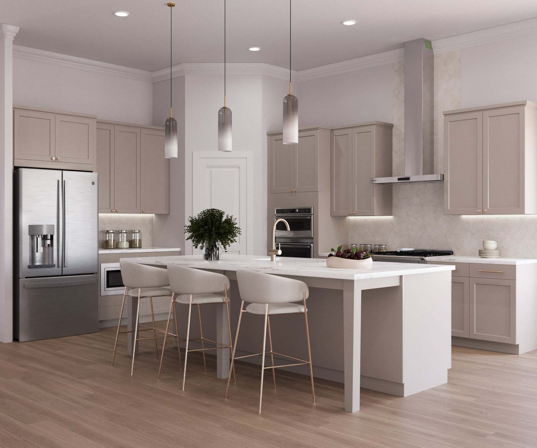 Aldridge - Interior Rendering - Kitchen