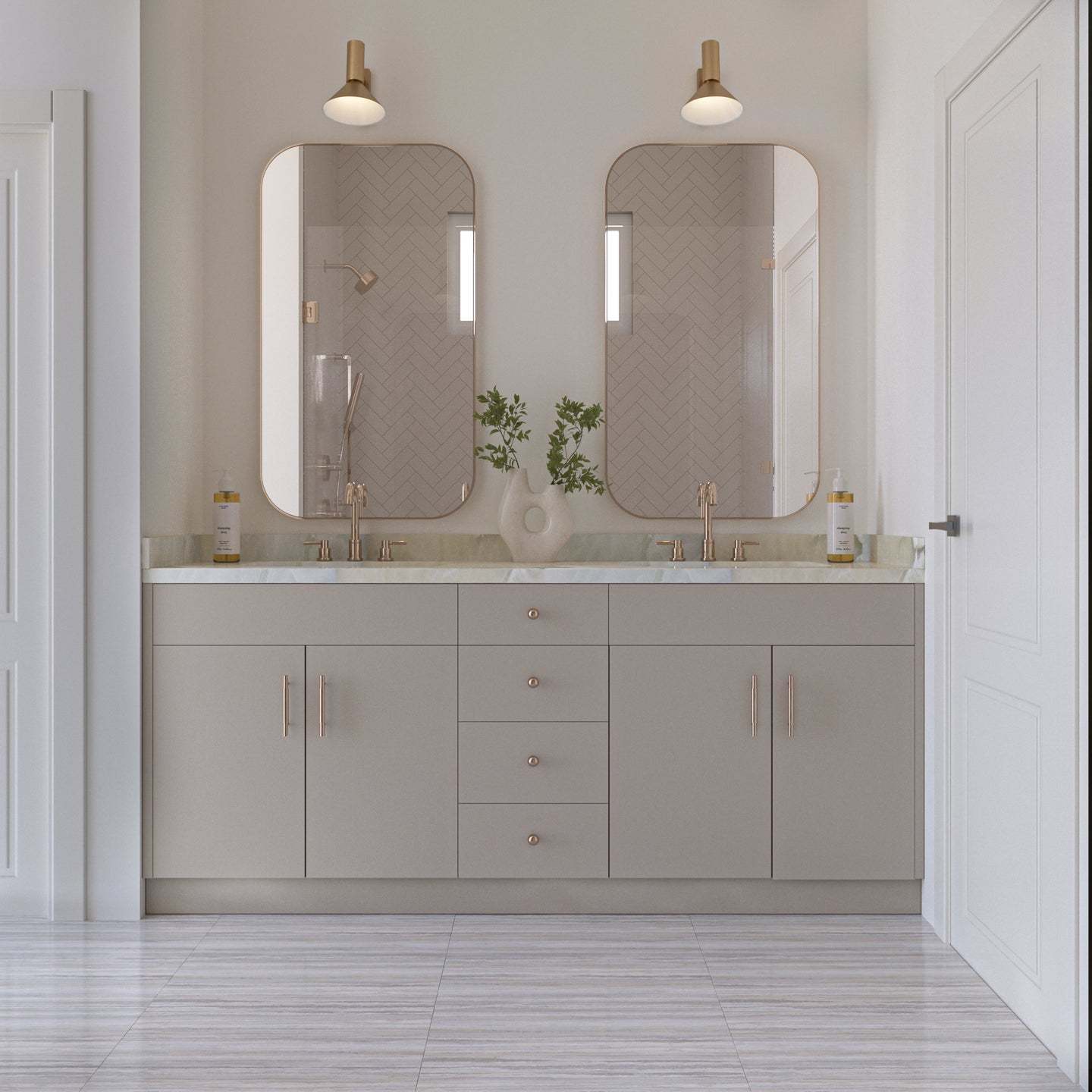 Owner's Bathroom - Interior Rendering