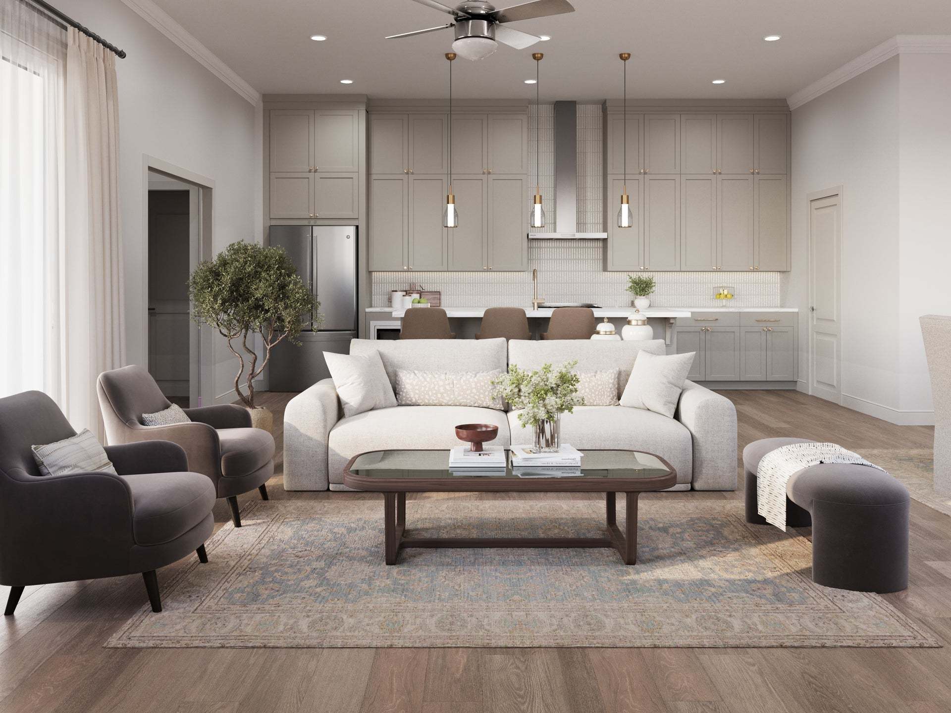 Braydon - Interior Rendering - Living Area