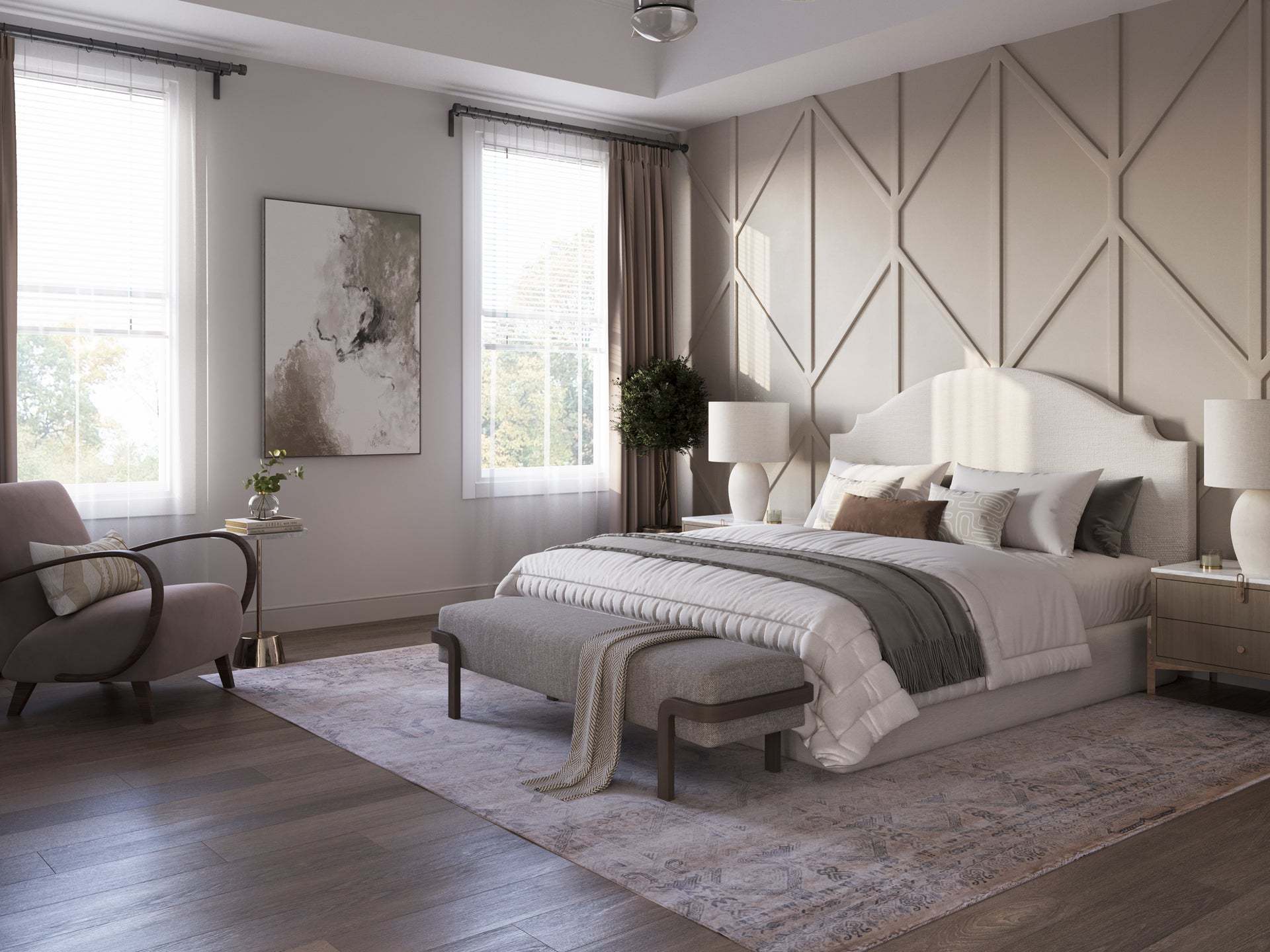Braydon - Interior Rendering - Primary Bedroom