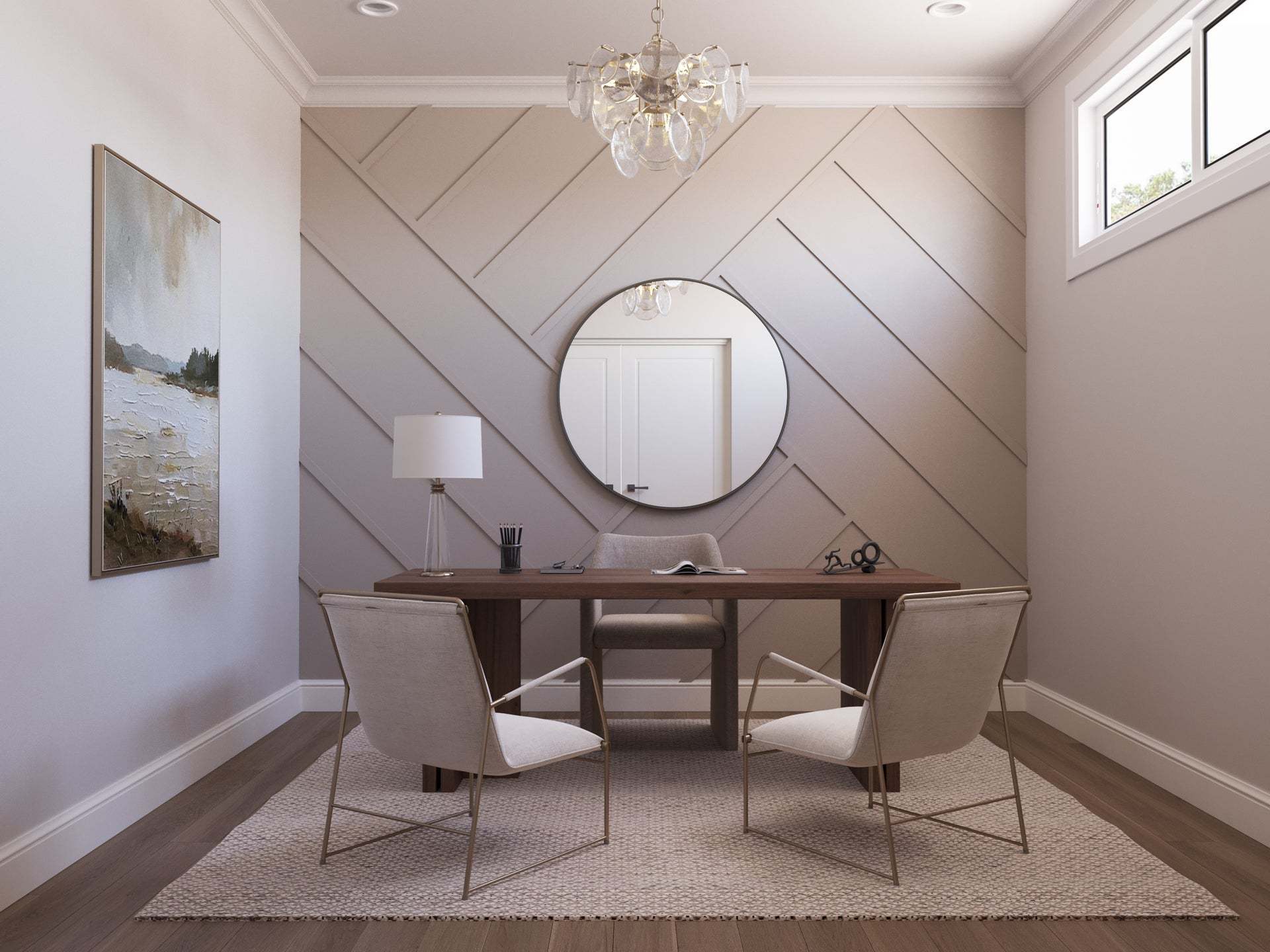 Flex Room / Home Office - Interior Rendering