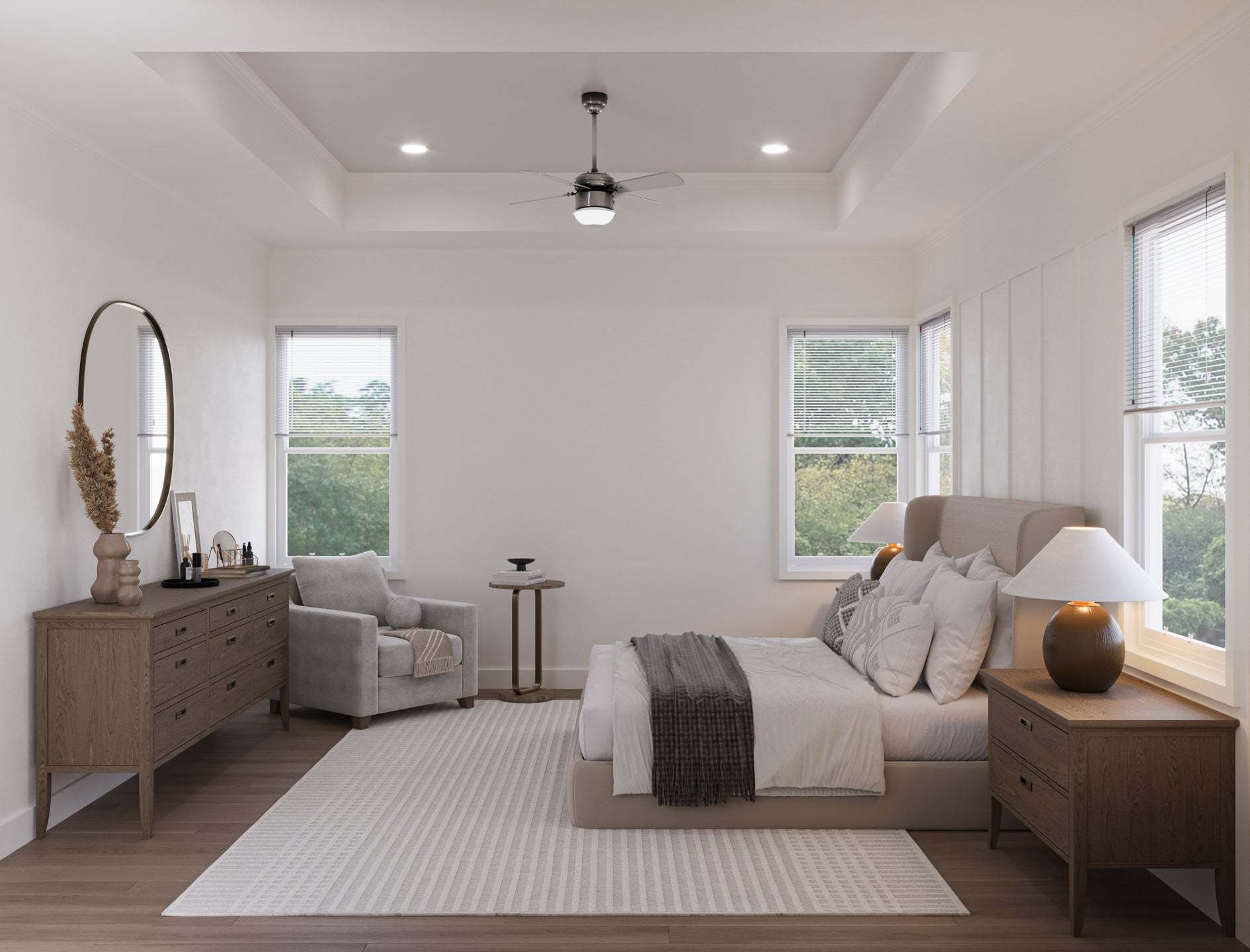 Owner's Bedroom - Interior Rendering