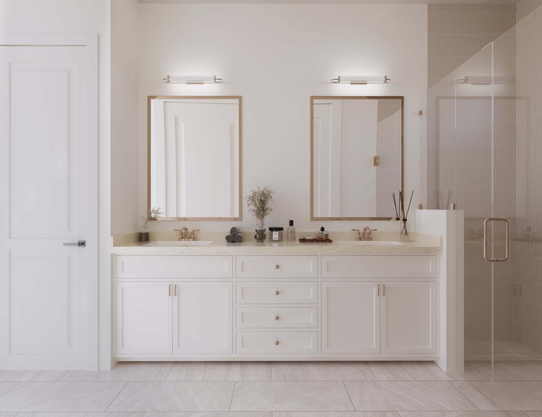 Owner's Bathroom - Interior Rendering