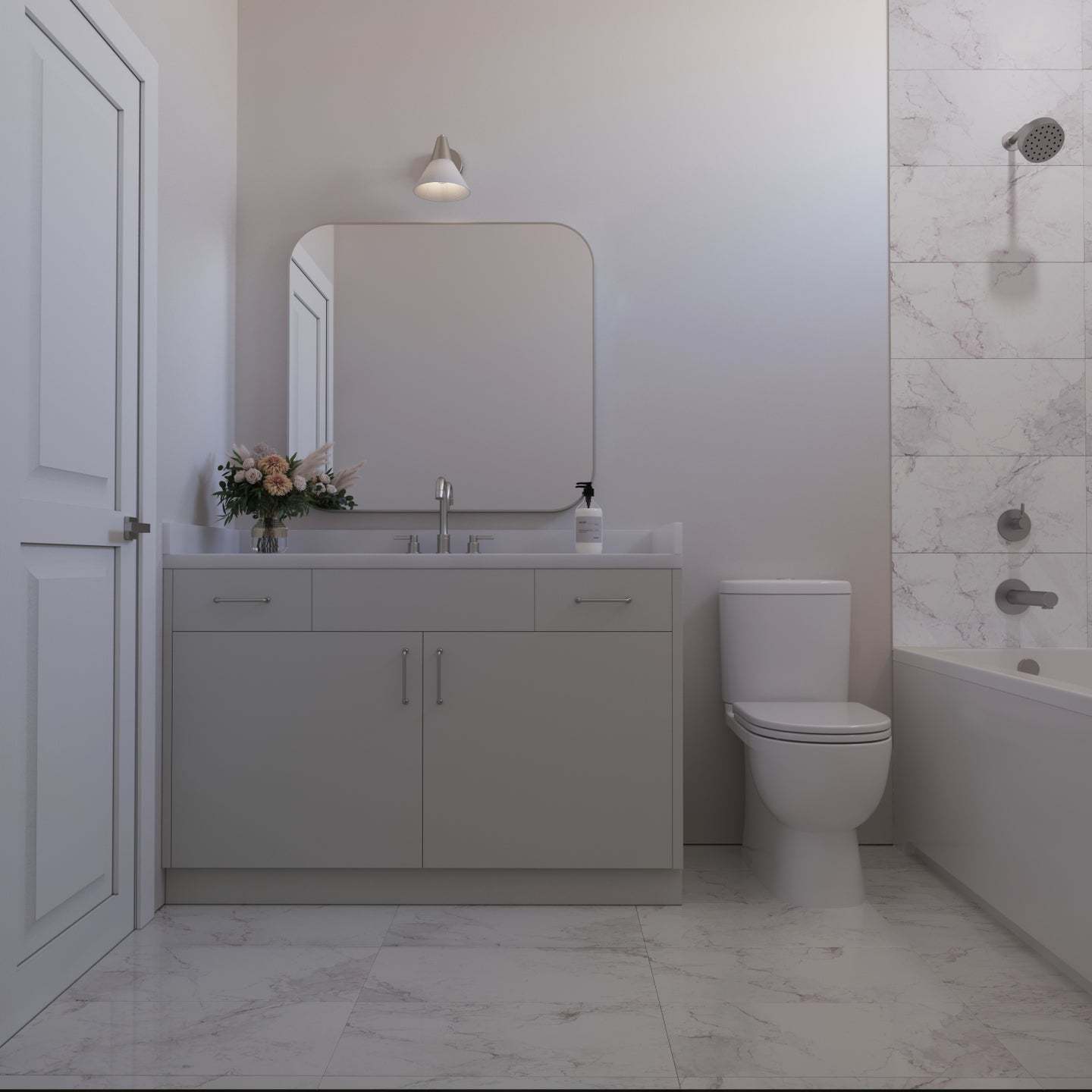 Owner's Bathroom - Interior Rendering