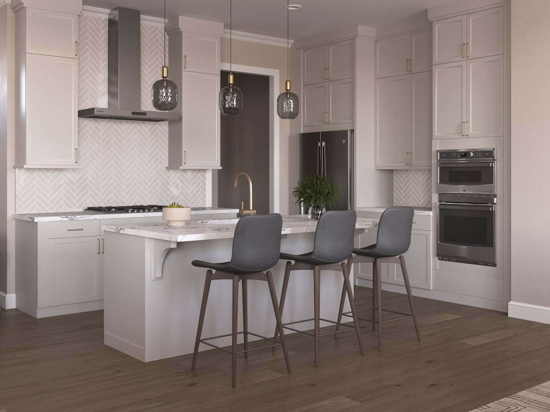 Kitchen - Interior Rendering