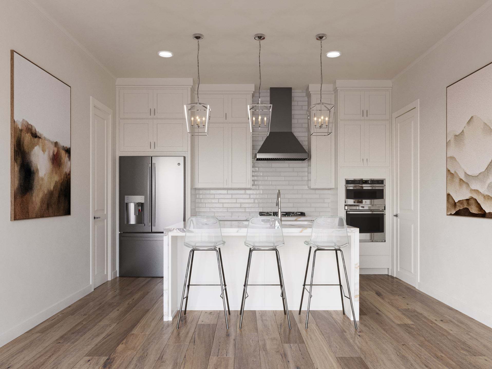 Kitchen - Interior Rendering
