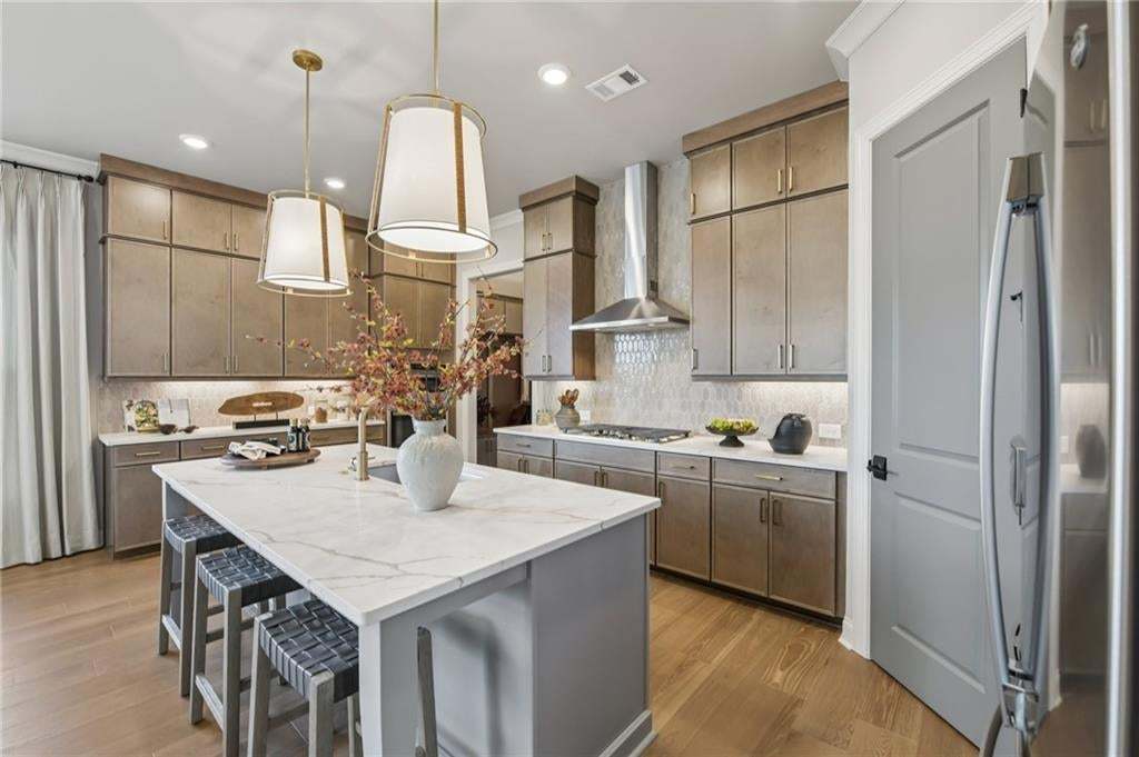 So many finishes to choose from at our award-winning Design Center.  Photo not of actual home but for representation purposes only.