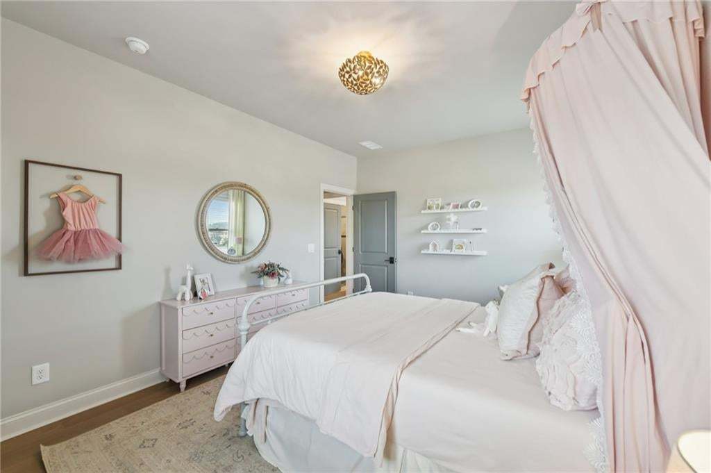 The secondary bedrooms have so much space!!  Photo not of actual home but for representation purposes only.