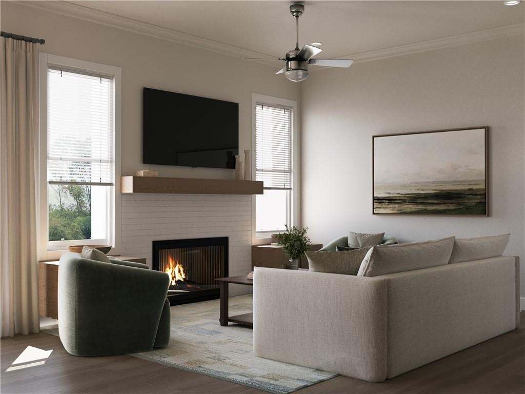 Comfiest living room for a night at home or a night with friends