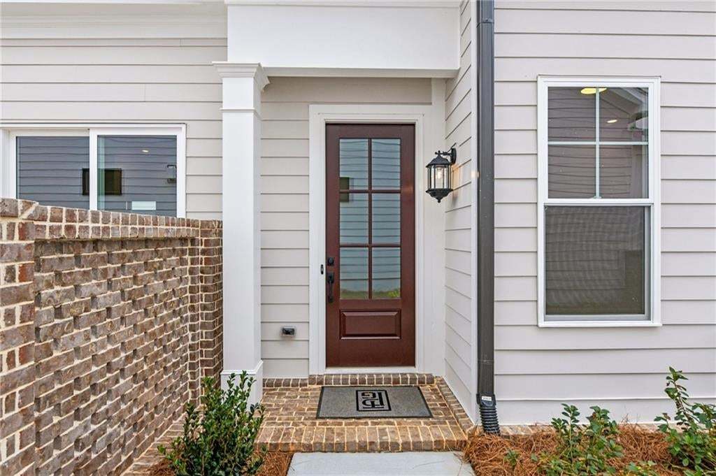 View of exterior entry