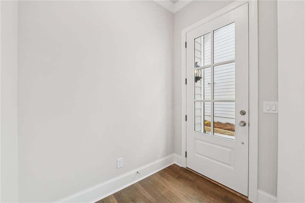 Welcoming entry way.