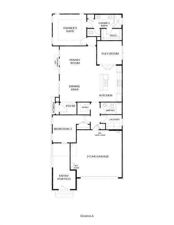 View of room layout