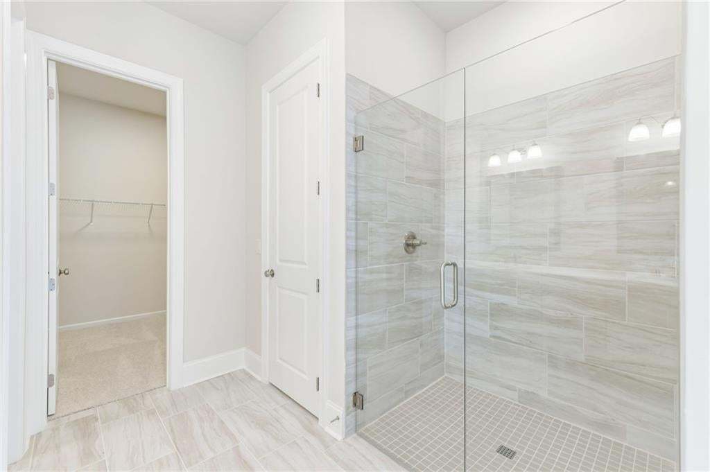 Spa like and oversized shower in the primary bathroom!! Come see this move in ready home!!