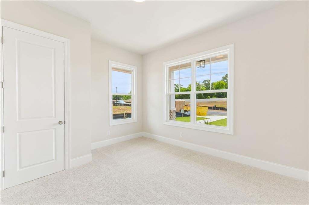 Great light in this bedroom, or home office!