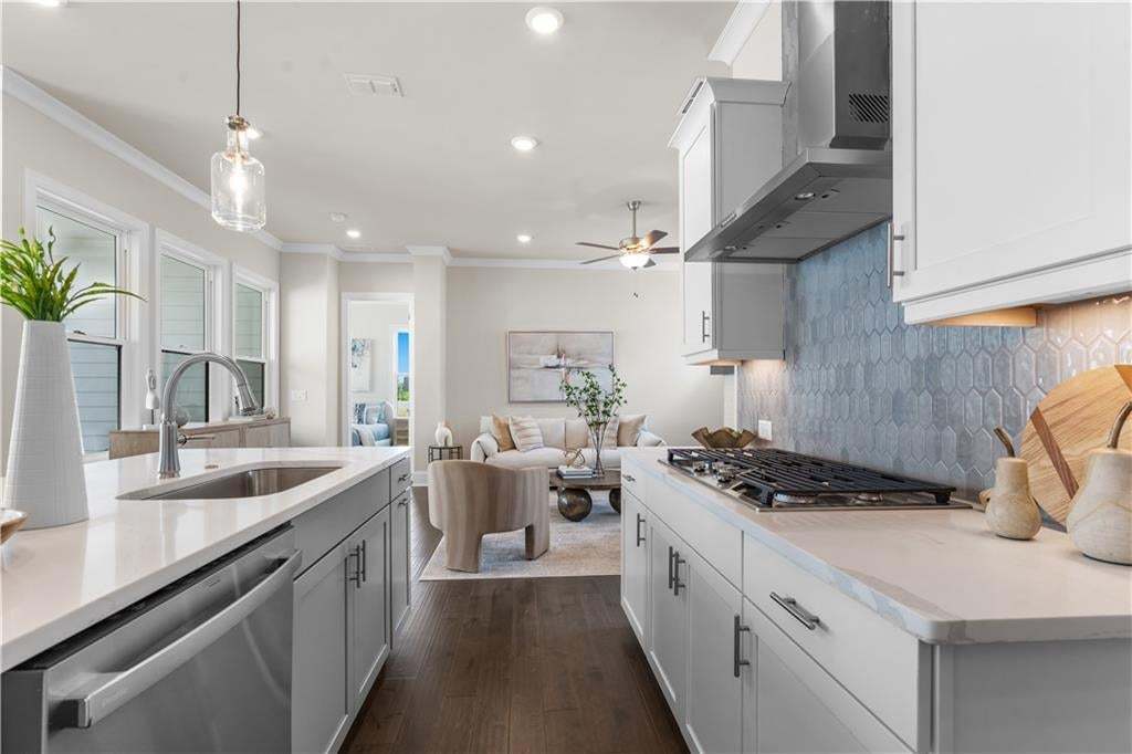 Love how the main floor flows throughout this home.