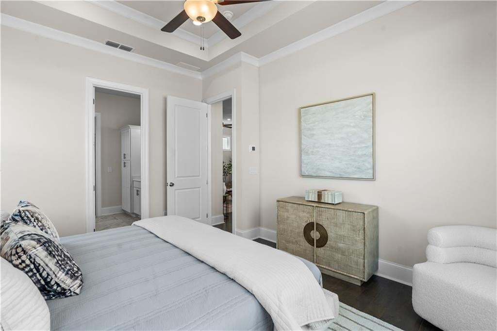 3rd spacious bedroom located in the upstairs area of this home.