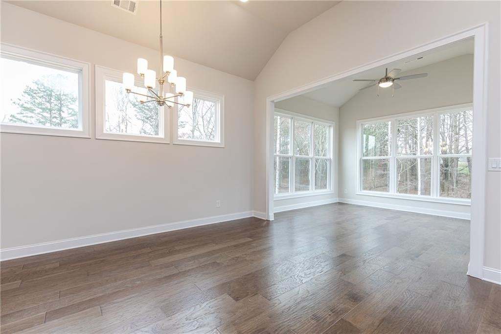 Huge open space for dining!