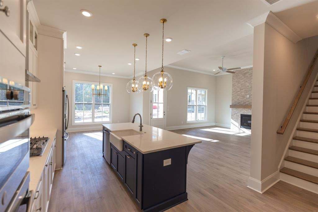 You will love this floorplan.  Thoughtfully laid out with the primary on main floor and all secondary bedrooms located upstairs.  Photo is for representation purposes only, not of actual home but a previously built home by The Providence group.